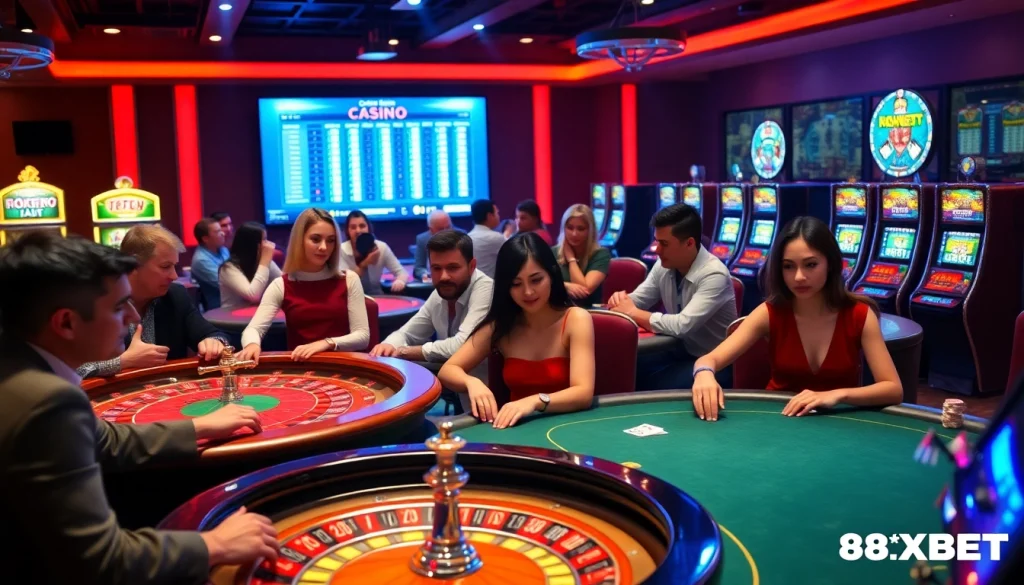 Experience high-stakes poker and thrilling roulette action at https://8xbetvi.us.com/ with vibrant casino ambiance.
