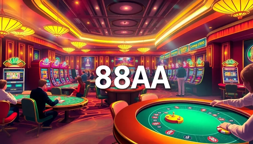 Experience the thrill of winning at casino games like poker and roulette with easy access to 88AA đăng nhập.